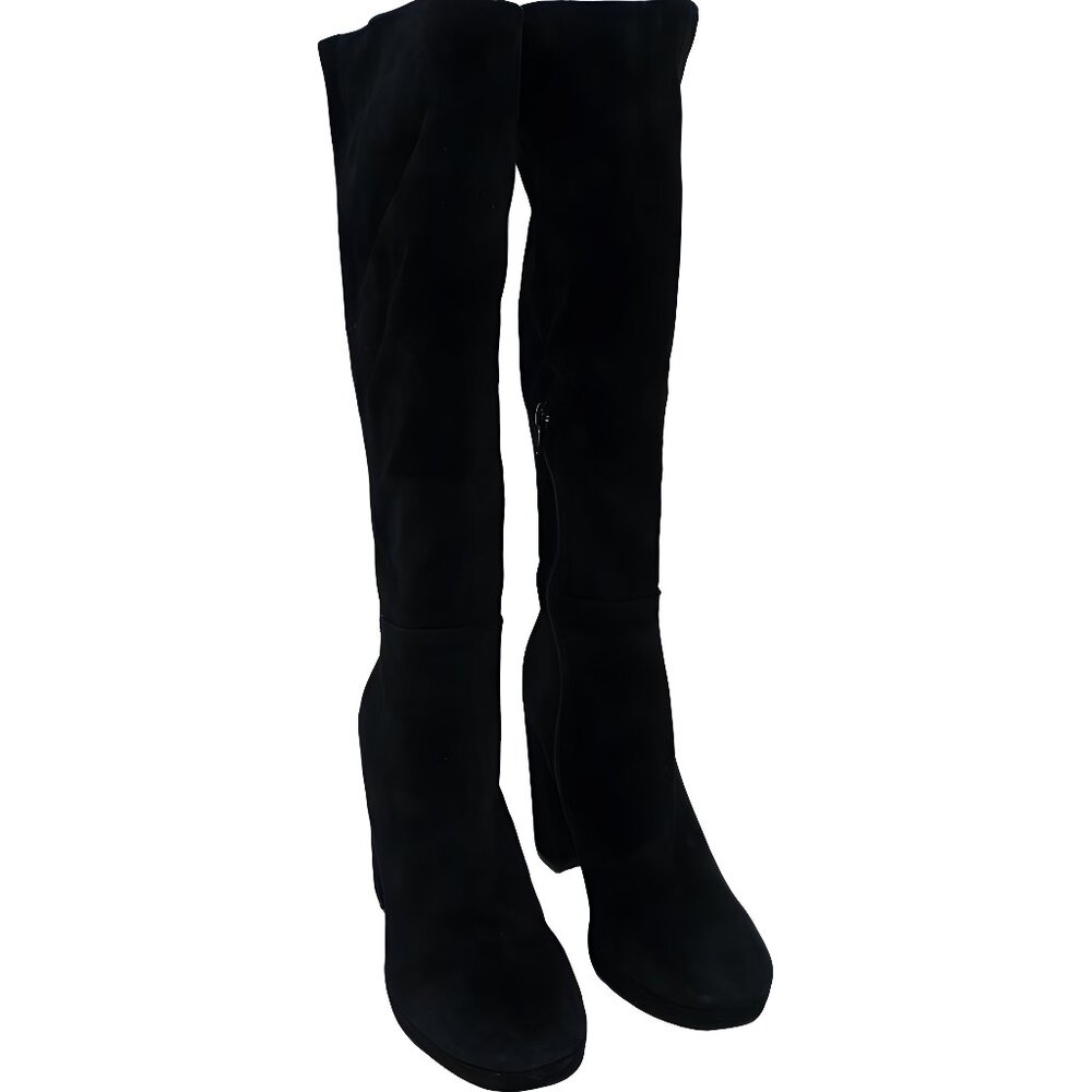 Steve Madden Black Heeled Boots